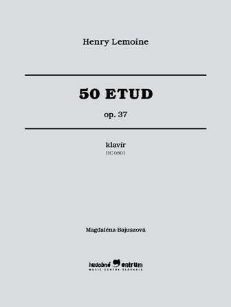 50 etud op.37 klavír HC0801 - Henry Lemoine