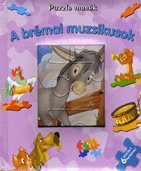 A brémai muzsikusok - puzzle könyv