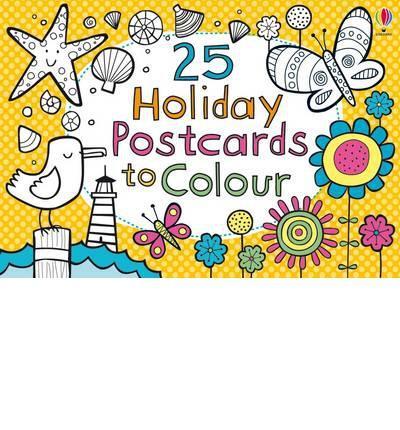 25 Postcards to Colour Holiday