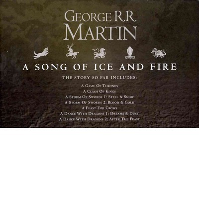 A Song of Ice and Fire Set Box of 7 Books