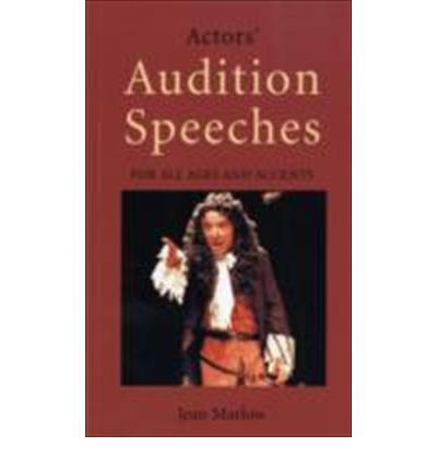 Actor's audition speeches