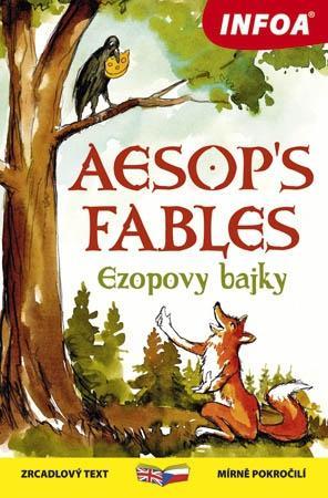 Kniha ovy bajky / Aesop´s Fables - Zrcadlová četba