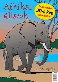 Afrikai állatok 3D képpel