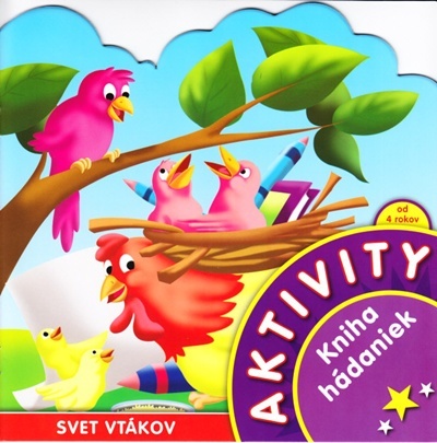 Aktivity-Svet vtákov-kniha hádaniek kúpite na Panta Rhei