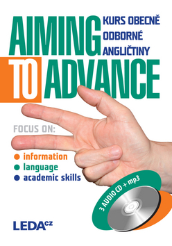 Kniha Aiming to Advance - Kurs obecně odborné angličtiny + 3CD