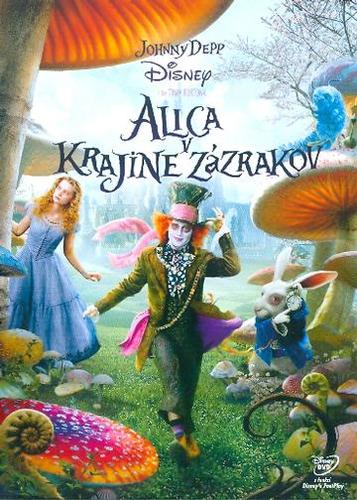 Kniha Alenka v říši divů DVD (SK)