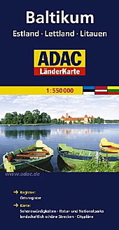 AM Baltské štáty 1:550 000