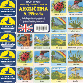 Angličtina 9. Příroda - Pexeso