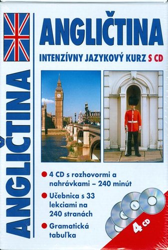 Angličtina Intenzívny jazykový kurz s CD