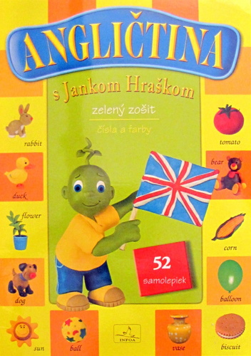 Kniha Angličtina s Jankom Hraškom - zelený zošit
