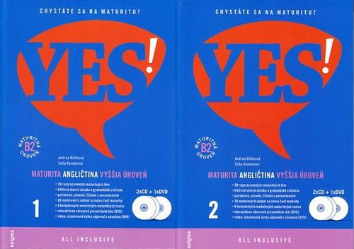 YES! Angličtina maturita vyššia úroveň + DVD + 2CD