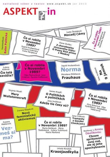 Kniha ASPEKTin - natlačený výber z textov