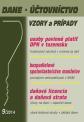 Dane, účtovníctvo vzory a prípady 9 2014