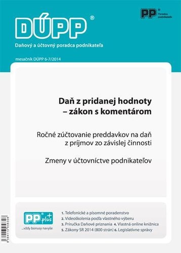 Daňový a účtovný poradca podnikateľa 6-7 2014