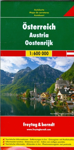 Automapa Rakúsko 1:600 000
