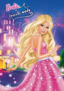 Barbie móda 1 - omalovánky