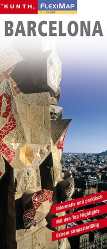 Barcelona 1:15 000 - Flexi Map
