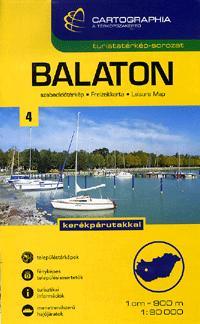 Balaton 1 : 90 000 - Turistatérkép