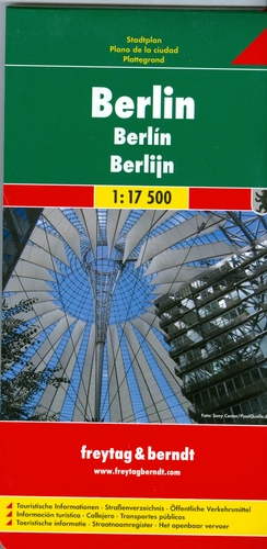 Berlín 1:17 500 - Mapa mesta