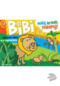 BIBI 4 lev- maluj, kresli, nalepuj