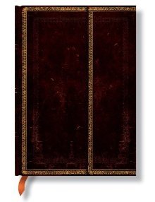 Zápisník Paperblanks Black Moroccan midi čistý