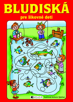 Bludiská pre šikovné deti - červené