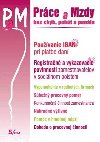 Práce a Mzdy 5 2014