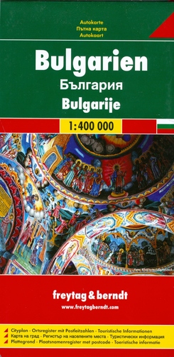 Bulharsko 1:400 000 - Automapa