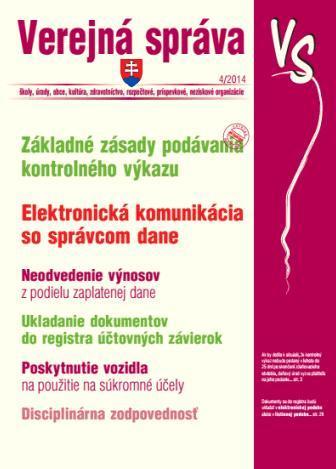 Verejná správa 4 2014