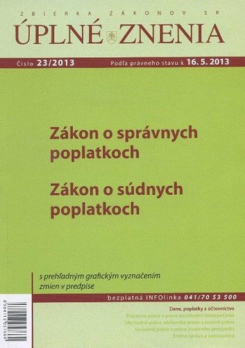 Úplné znenia 23 2013
