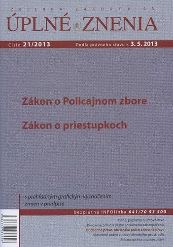 Úplné znenia 21 2013