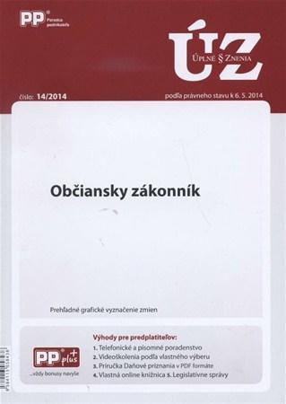 Úplné znenia 14/2014 Občianský zákonník
