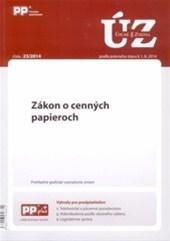 Úplné znenia 23/2014 Zákon o cenných papieroch