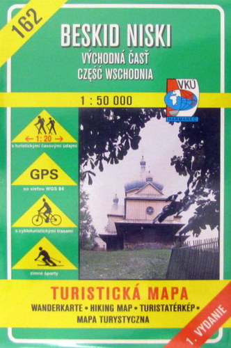 Beskid Niski - východná časť SK/PL - TM 162 - 1:50 000