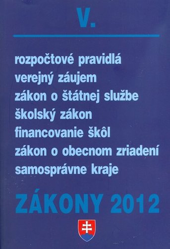Zákony 2012 V
