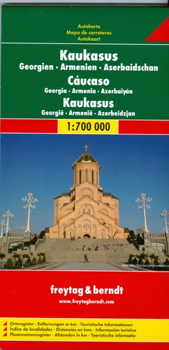 Kaukaz 1:700 000 Automapa