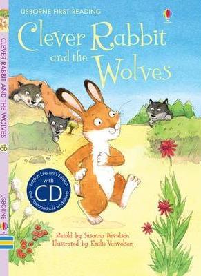 Clever Rabbit and the Wolves + CD - Usborne First 2