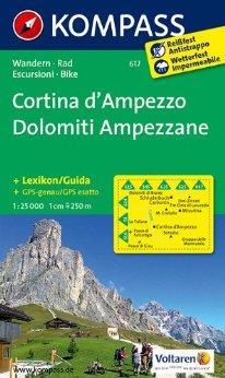 Cortina d Ampezzo, Dolomiti Ampezzane 1:25T NKOM 617