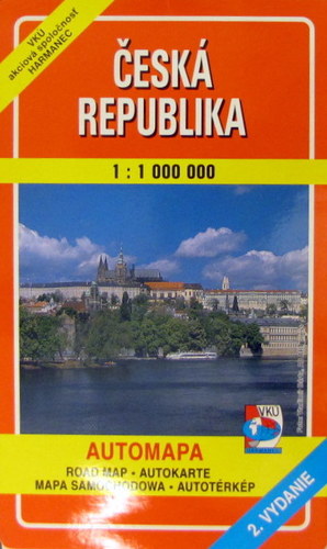 Česká republika 1:1 000 000 - Automapa