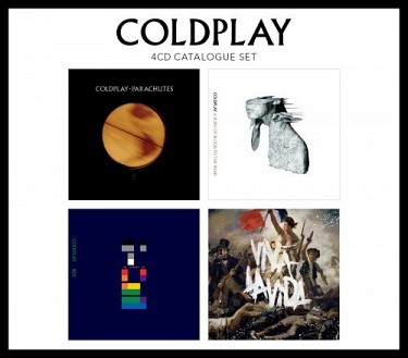 Kniha Coldplay - 4CD Catalogue Set 4CD