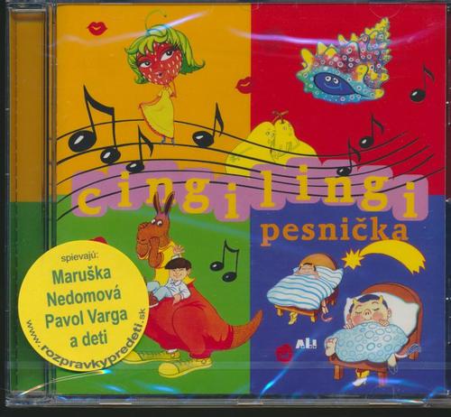 Kniha Cingilingi pesnička CD