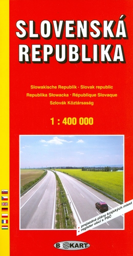 Automapa Slovensko 1:400 000