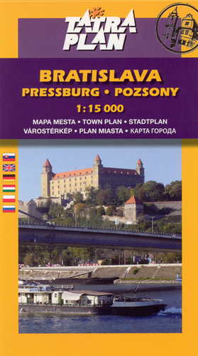 Bratislava 1:15 000 - mapa mesta