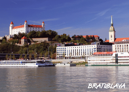 tvorme s.r.o. 3D pohľadnica Bratislavský hrad (leto/zima)