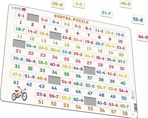 Puzzle Odčítanie Larsen AR7-ZZ
