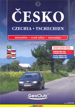 Autoatlas Česko 1:200 000