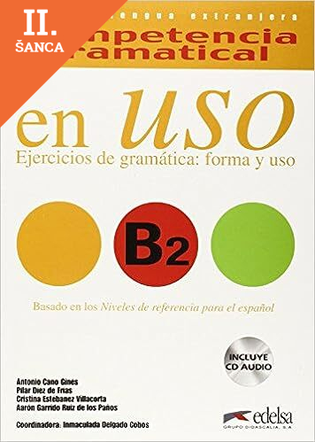 Lacná kniha Competencia gramatical en uso B2 + CD