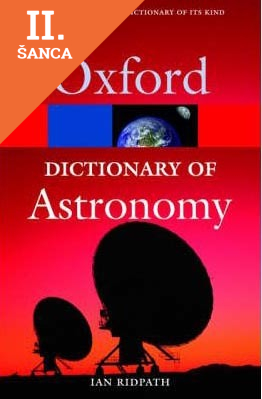 Lacná kniha Oxford dictionary of astronomy