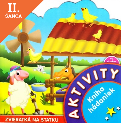 Lacná kniha Aktivity - Zvieratká na statku