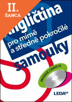 Lacná kniha Angličtina pro mírně a středně pokročilé samouky + 2xCD